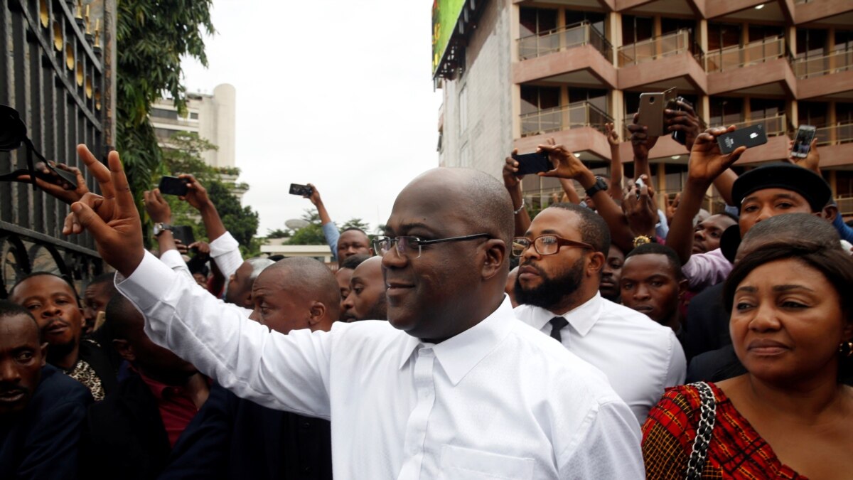 Felix Tshisekedi Tshilombo eleito Presidente da RDC