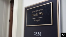 The Capitol Hill office of Rep. David Wu, D-Ore., is seen on Capitol Hill in Washington, July 25, 2011