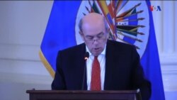 OEA recibe a candidatos a la secretaría general del organismo