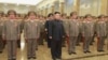 FILE - North Korean leader Kim Jong Un, center.