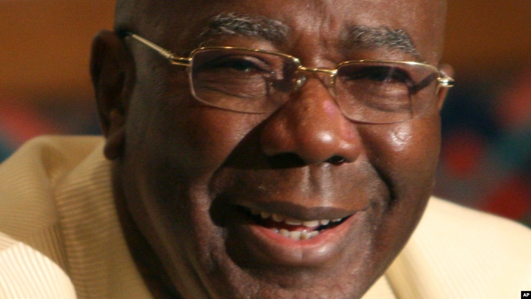 FILE - Ahmad Tejan Kabbah, former Sierra Leone president.