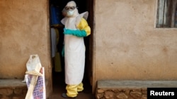 Dịch Ebola đã làm chết hàng trăm người ở CHDC Congo, ảnh chụp hôm 18/12/2018 