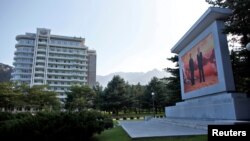 북한 개성에 위치한 금강산 리조트. 