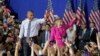 Obama Voices Support for Clinton on Campaign Trail 
