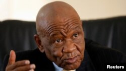 Le Premier ministre du Lesotho Thomas Thabane à Maseru au Lesotho le 27 février 2015. (REUTERS/Siphiwe Sibeko)