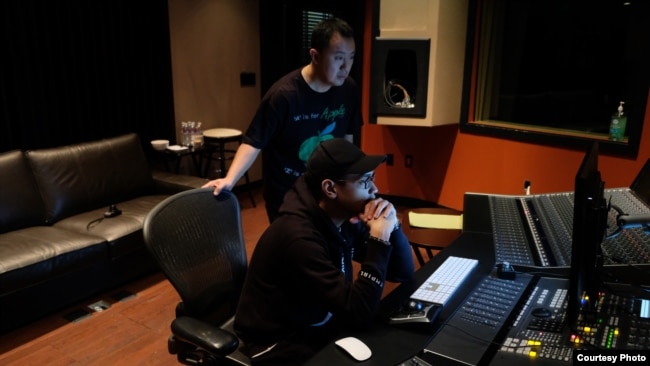 Afgan di studio EMPIRE, San Francisco, California (dok: EMPIRE/Trinity Optima Production)