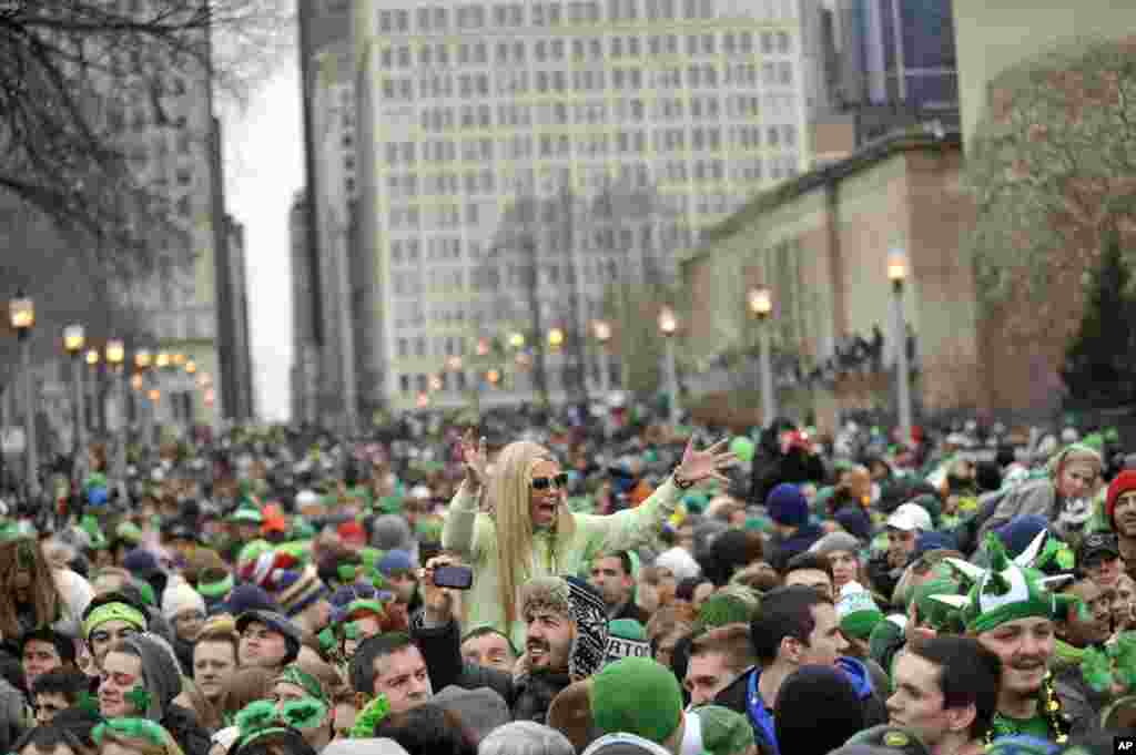 Парад в Чикаго. 16 марта 2013 года