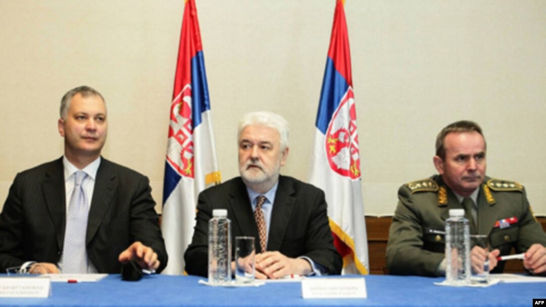 Premijer Srbije Mirko Cvetković tokom predavanja o strategiji održivog razvoja