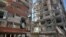 Buildings are damaged by an earthquake in a compound which was built under the Mehr state-owned program, in Sarpol-e-Zahab in western Iran, Nov. 14, 2017. 