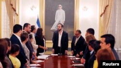 Nayib Bukele, de 37 años, asumió la presidencia de El Salvador el 1 de junio de 2019.