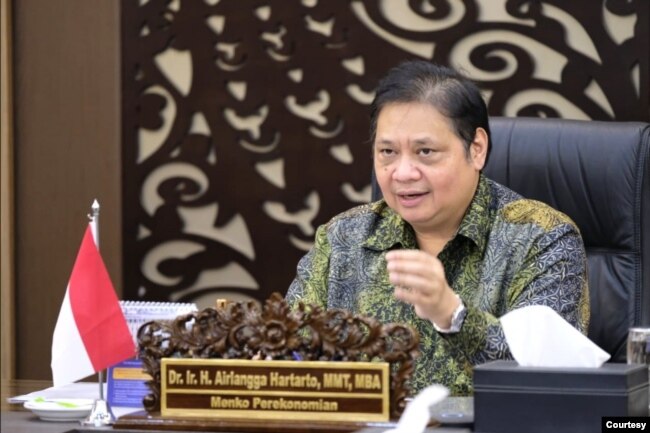 Menteri Koordinator Bidang Perekonomian Airlangga Hartarto. (Foto: Kemenko Perekonomian)