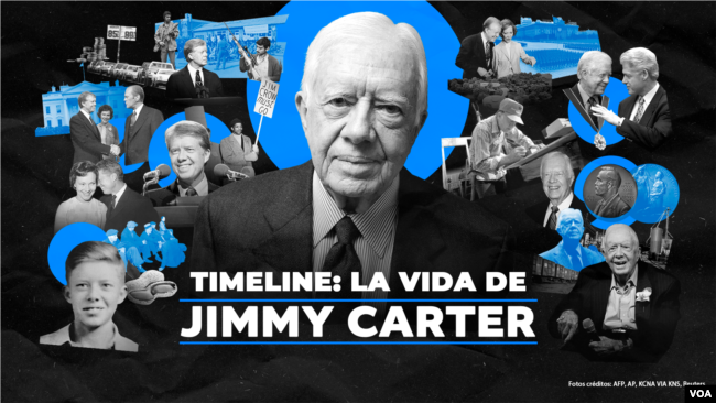 Conozca la vida de Jimmy Carter: el 39º presidente de EEUU