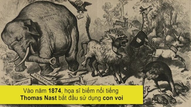 Vì sao voi và lừa lại là biểu tượng đại diện cho 2 chính đảng ở Hoa Kỳ