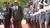 Uganda's President Yoweri Museveni inspects the nation's Honor Guard upon his arrival to deliver his state of the nation address in the capital Kampala, June 4, 2015.