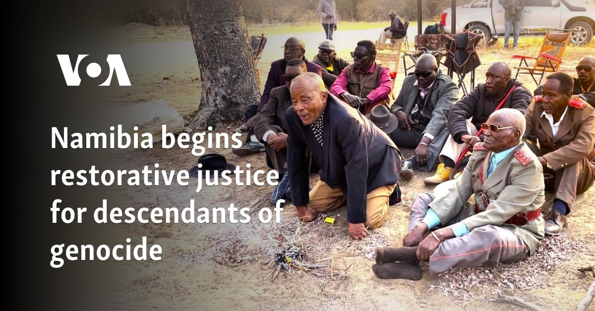 Namibia begins restorative justice for descendants of genocide