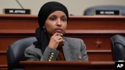 Ilhan Omar, représentante du Minnesota à la Chambre basse du parlement américain.