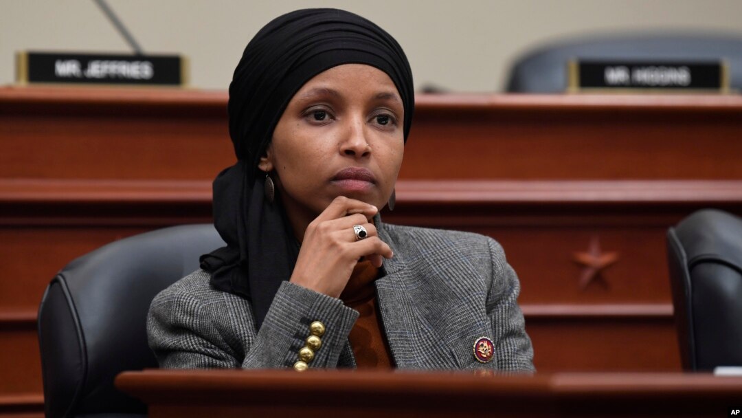 Ilhan Omar, anggota DPR AS dari faksi Demokrat 