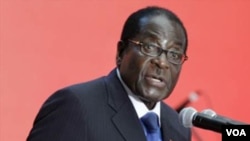 Presiden Zimbabwe Robert Mugabe