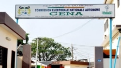 Les bureaux de la Commission électorale nationale autonome, au Bénin, le 29 mars 2021. (VOA/Ginette Fleure Adandé)