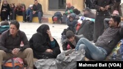 Sivîlên Reqa yên ku giheştine kampên di bin kontrola HSD'ê de