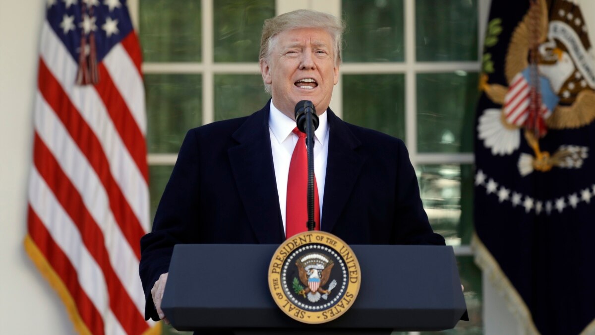 Trump Congress To End Us Government Shutdown