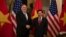 Ngoại trưởng Mỹ Mike Pompeo hội kiến Phó Thủ tướng kiêm Bộ trưởng Ngoại giao Việt Nam Phạm Bình Minh ở Hà Nội, ngày 26 tháng 2, 2019.