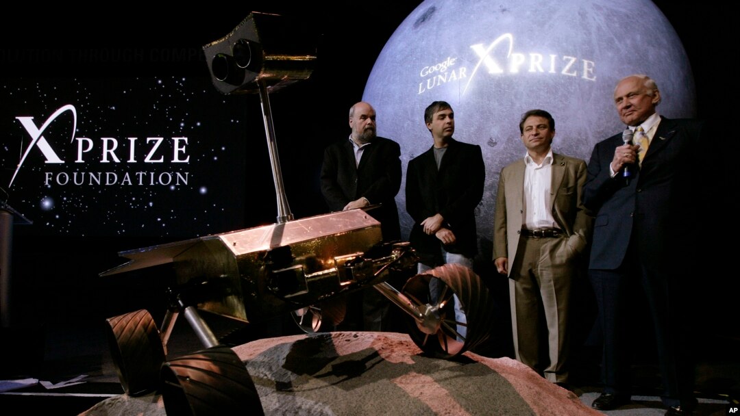 Astronaut sa misije Apolo, Baz Oldrin sa predstavnicima Gugla i fondacije XPrize
