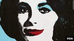 Un dibujo de unos labios, realizado por Andy Warhol e inscrito a Elizabeth Taylor, se vendió por $242.000 dólares.