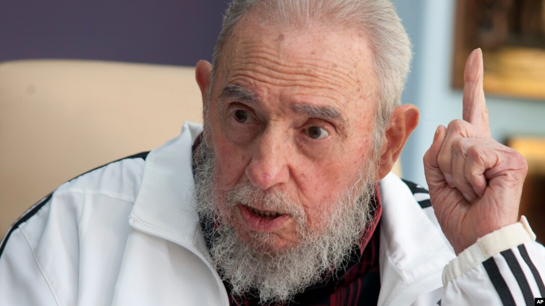 Kuba sobiq rahbari Fidel Kastro