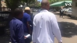 Zimbabwe Doctors Protesting in Harare