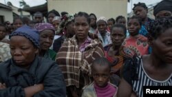 FILE - Victims of the Cyclone Idai are pictured in Beira, Mozambique, March 16, 2019. 