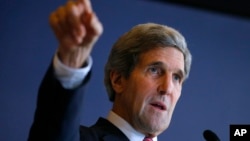 Sakataren ma'aikatar harkokin wajen Amurka John Kerry