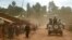 Des soldats de la Monusco patrouillent dans la région de Djugu dans la province de l'Ituri, à l'est de la RDC, le 13 mars 2020.