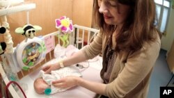 Clara, nee le 4 janvier 2008 a Nashville (AP Photo/Bill Waugh) 