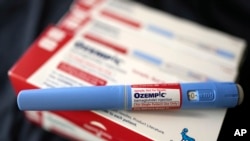 Contoh obat untuk diabetes, Ozempic, dalam foto yang diambil pada 1 Juli 2023. (Foto: AP/David J. Phillip)