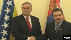Zlatko Lagumdzija i Ivica Dacic u Beogradu