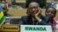FILE - Two former Rwanda military officers have been convicted of plotting against the government of President Paul Kagame, shown at the African Summit in Addis Ababa, Ethiopia, Jan. 30, 2016.