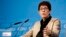 FILE - Germany's Christian Democratic party's, CDU, general secretary Annegret Kramp-Karrenbauer gives a statement in Berlin, Oct. 28, 2018.