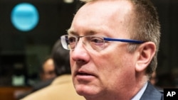 FILE - U.N. Under-Secretary-General for Political Affairs Jeffrey Feltman.