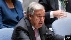 Umunyamabanga mukuru wa ONU Antonio Guterres