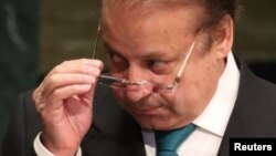 Mantan PM Pakistan Nawaz Sharif (foto: dok). 