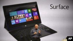 Microsoft-un Surface mini-kompyuteri