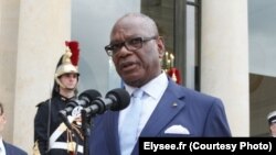 Ibrahim Boubacar Keïta à l'Elysée le 27 juillet 2016. 