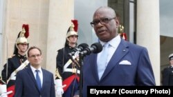 Ibrahim Boubacar Keïta à l'Elysée le 27 juillet 2016. (Elysee.fr)