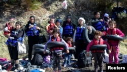 Sirijski migranti na grčkom ostrvu Lezbos