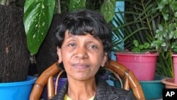 Former nurse Abeline Baholiarisoa, 59, spent 15 years trapped as a slave maid in Lebanon