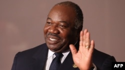 Le président gabonais, Ali Bongo Ondimba à Johannesburg, en Afrique du Sud, le 27 juillet 2018 