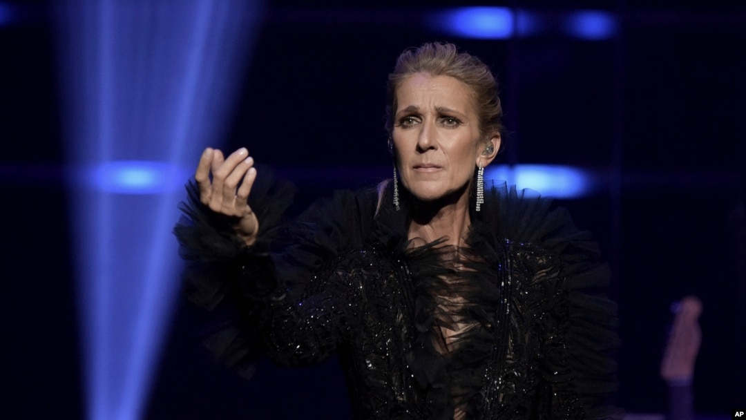 Celine Dion dalam acara live khusus di The Theatre di Ace Hotel pada Rabu, 3 April 2019, di Los Angeles. (Foto: AP)