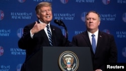 Donald Trump da Mike Pompeo sakataren harkokin wajen Amurka