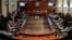 The Permanent Council of the Organization of American States (OAS) holds a special meeting at OAS headquarters in Washington, D.C., U.S., August 5, 2026. The OAS voted to address issues with the country at forthcoming foreign ministers meeting. 